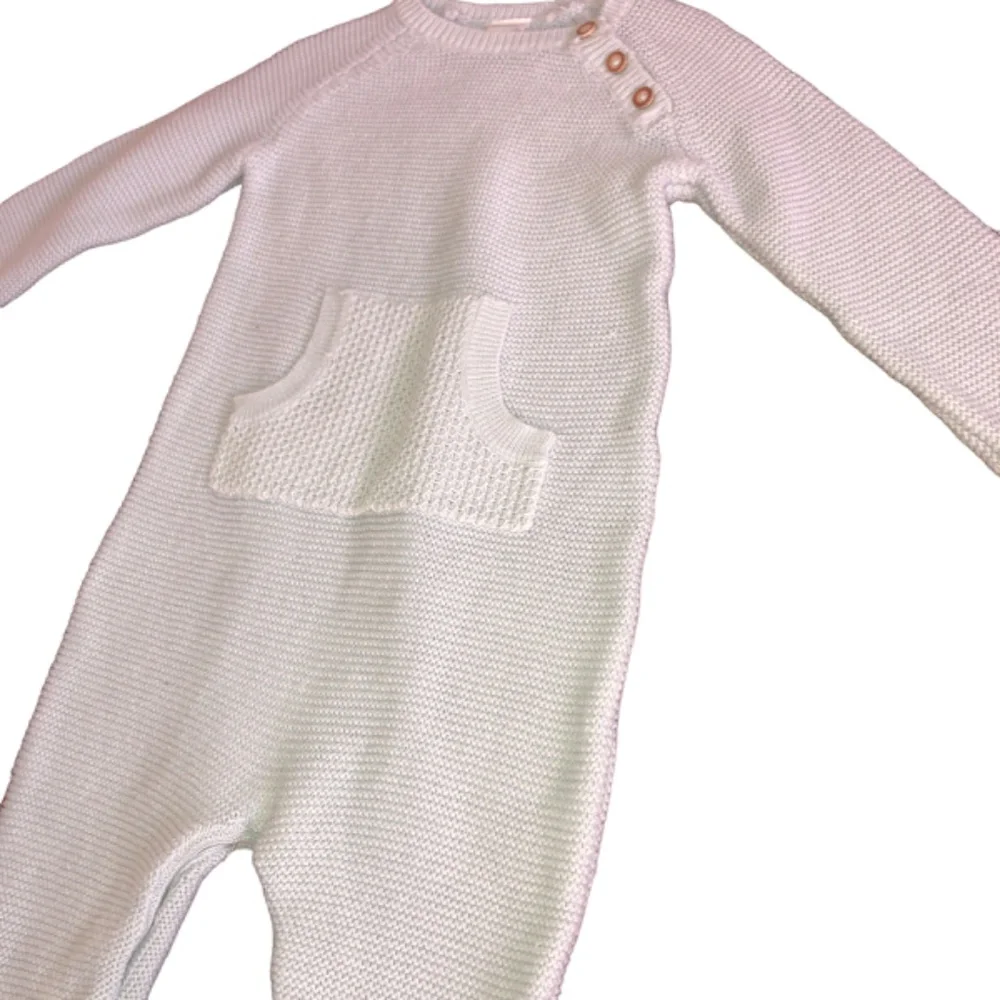carter’s -just one you-Baby Boy Knit One-Piece Romper Set Size 6 Months - Picture 5 of 7
